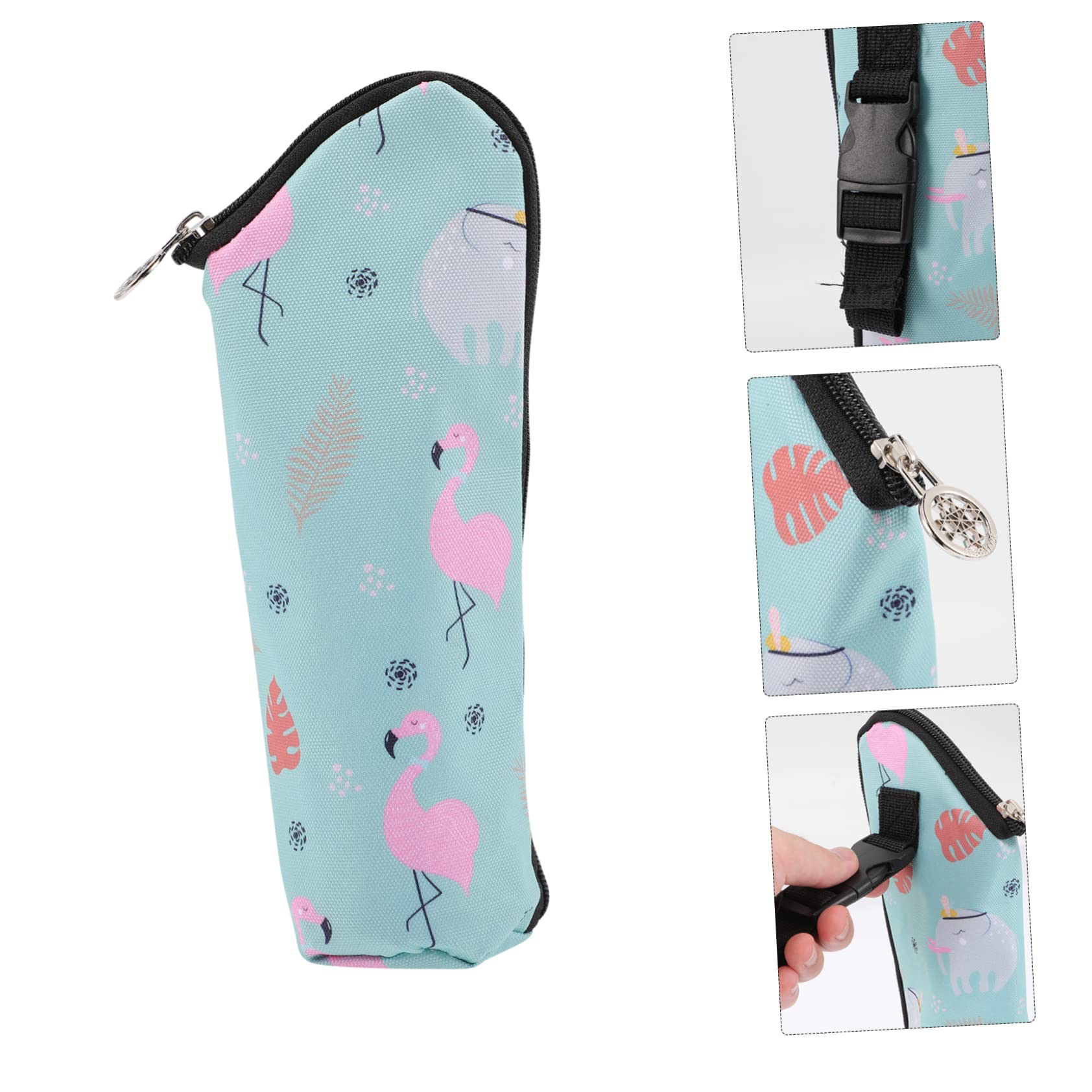 Toyvian 4piezas Bolsa Térmica para Biberones para Bebés Aislamiento para Leche y Bebidas para Paseos y Viajes Flamenco