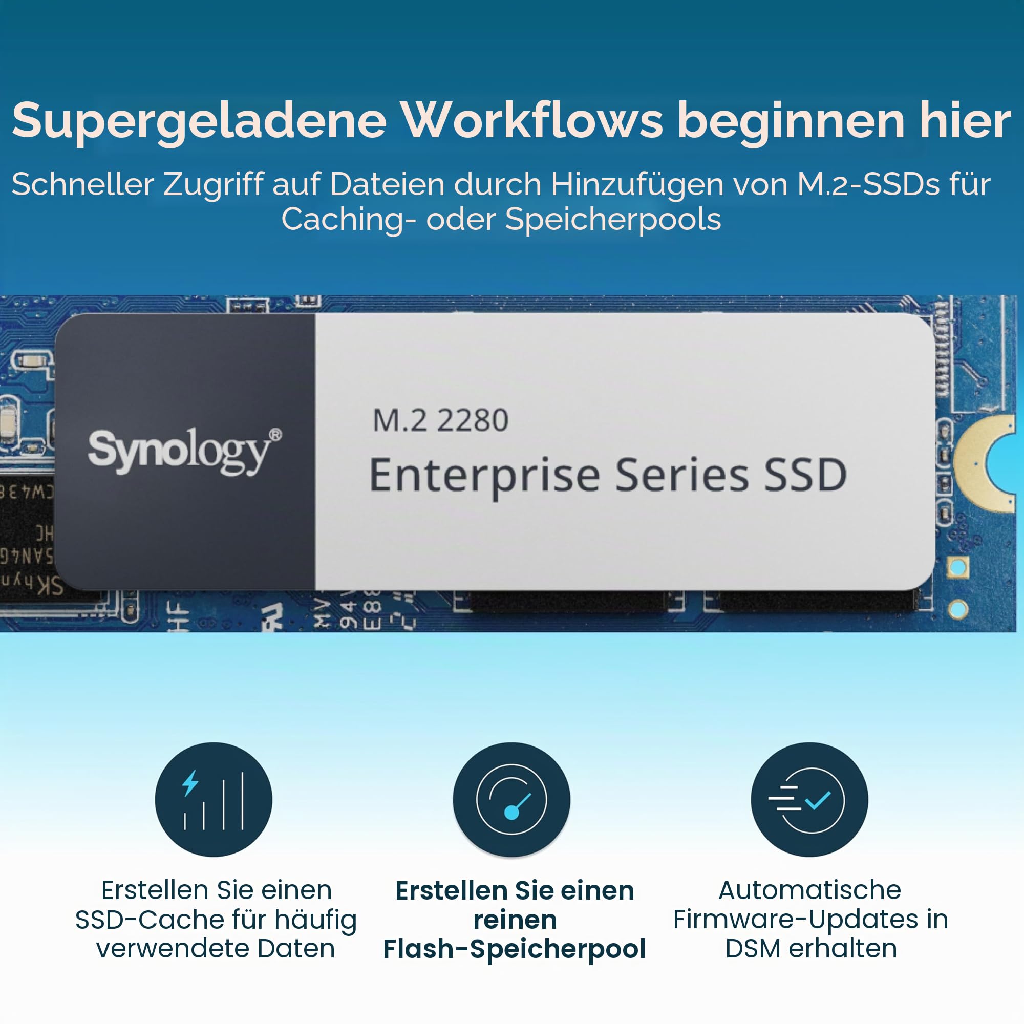 SYNOLOGY NAS DS925+ 4 Einschübe mit erweiterbarer Kapazität (ohne Festplatte)