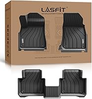 Vista 37 de LASFIT Tapetes de elastómero termoplástico para 1a y 2a fila de asientos de auto, para todo tipo de clima