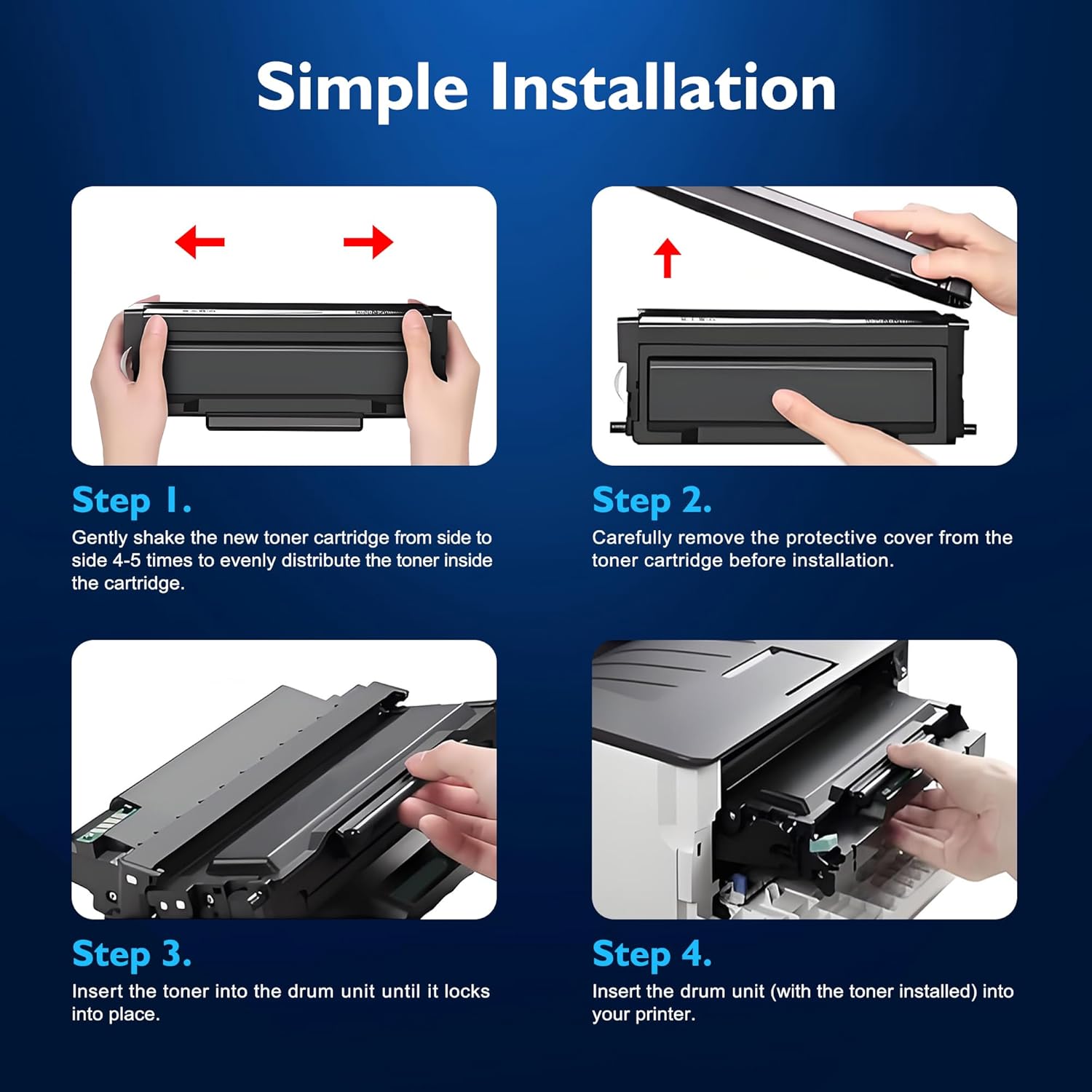 TL-410X Toner Cartridge Replacement for Pantum TL-410X TL-410H for Use in M7102DW P3010DW M7100DW M7200FDW M7202FDW M6702DW M6800FDW M6802FDW P3012DW P3300DW P3302DW Printer (Black, 2-Pack)