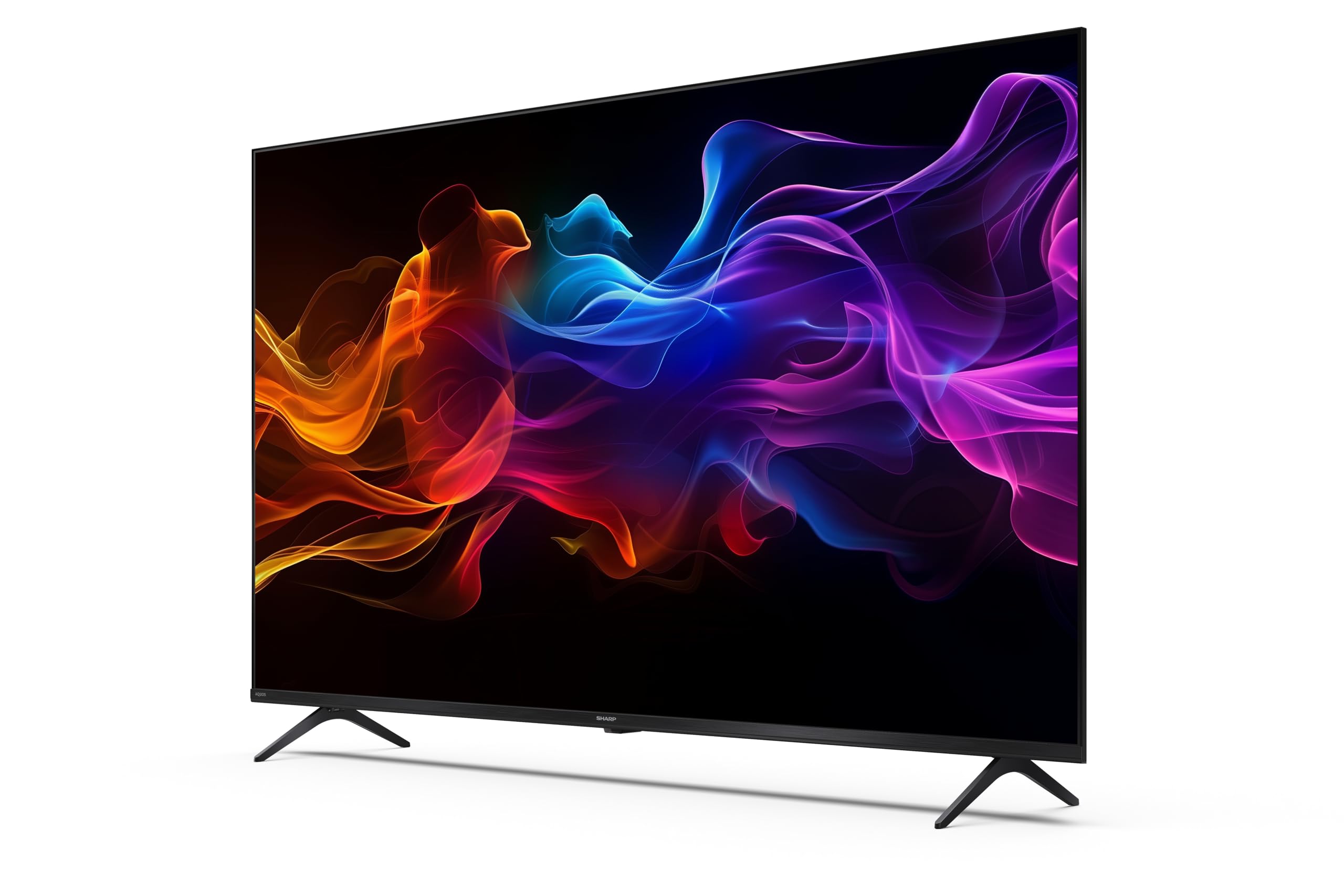 Sharp 50HP5365E - GOOGLE TV, 50" UHD, FRAMELESS, 60Hz, QLED, HDR10, Dolby Vision HDR, Google Assistant con microfono, Chromecast, Bluetooth, DOLBY Atmos 2x12W, HDMI 2.1 x4, USBx2, Colore nero