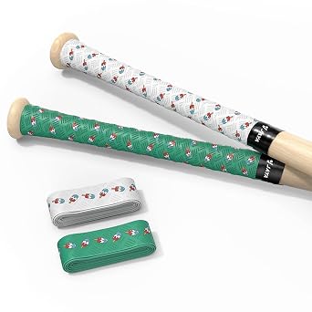 JAYA Bat Grip Tape 2 Pack Mixed Color - 1.1mm Cushioned Full Adhesive | Anti-Slip Sweat-Wicking | Pro-Level Control for Youth Adult Baseball Softball Players