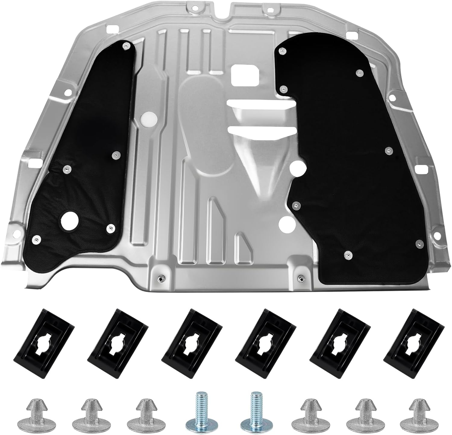 74110-TBA-A00 Engine Splash Guard Fits for Hon da Civic 2016 2017 2018 2019 2020 2021 Replaces for 90674-TY2-A01, 74112-TBA-A00, 90105-TBA-A00, 74110TBAA00, 90674TY2A01