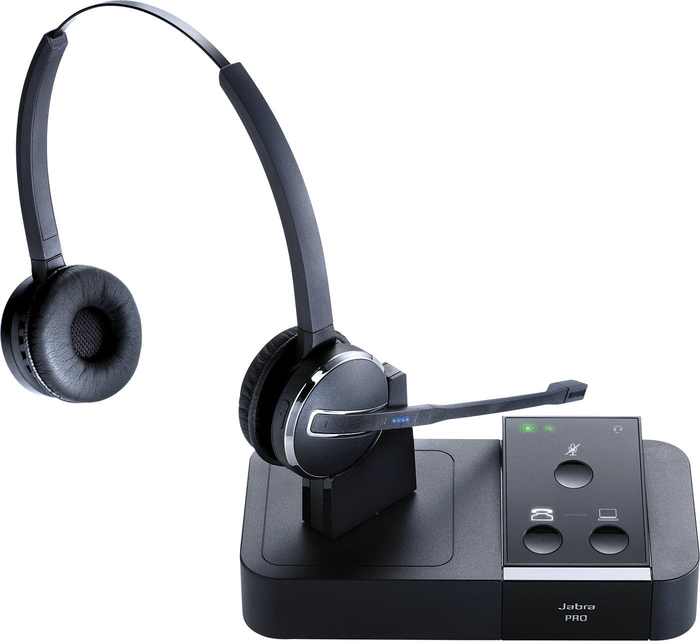 Jabra PRO 9450 Duo Flex-Boom - Professional Wireless Unified Communicaton Headset
