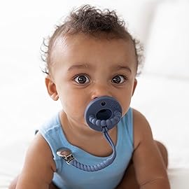 Ryan & Rose Cutie PAT Pacifier Teether (Flat, Captain)