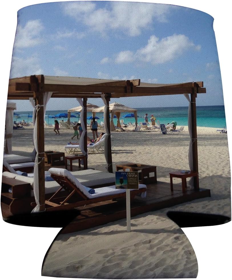 VictoryStore Can and Beverage Coolers - Boating, "Cayman Islands" Design, Set of 6