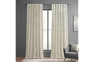 Elegant Half Price Drapes: Velvet Curtains at Unbeatable Savings