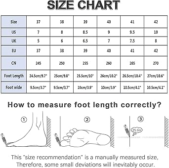 Caminar Bambas Mujer Zapatillas 24 Horas Mujer Transpirables Running Zapatos para Correr Gimnasio Zapatos de Verano para Mujer Adecuado para viajes de ocio y vacaciones todos los días6