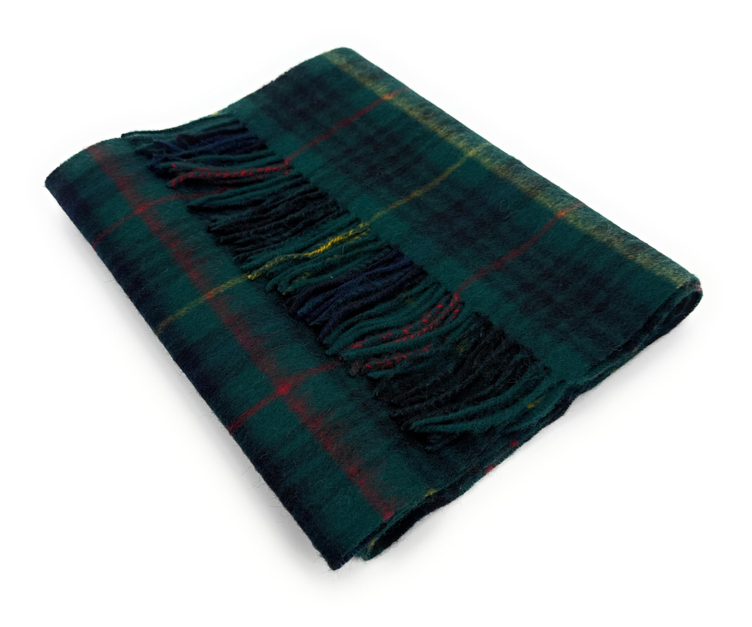 Tartan Tweeds Unisex Stewart Hunting 100% Soft Lambswool Clan Tartan Scarf 30Cm X 180Cm (Stewart Hunting)