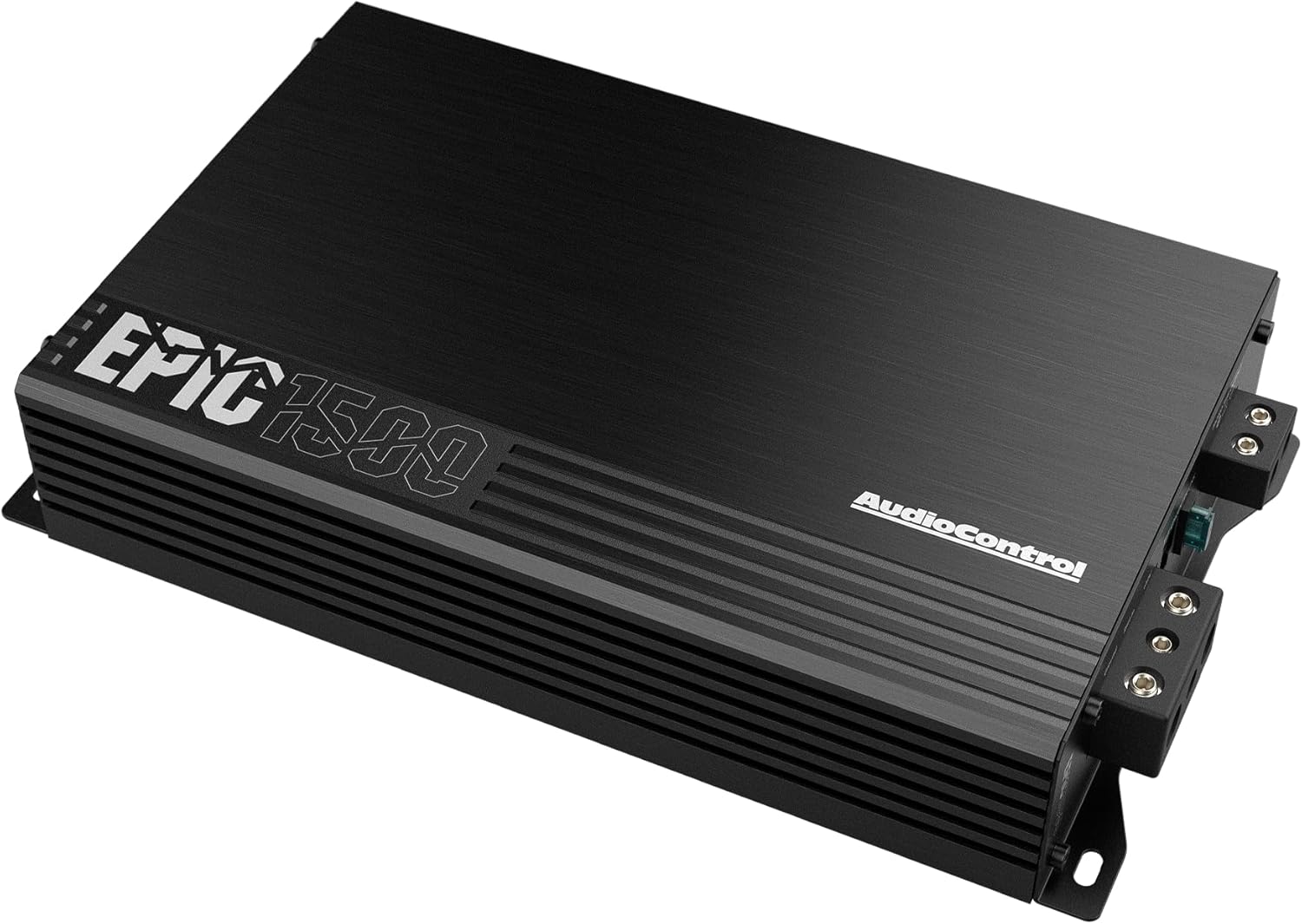 AudioControl EPIC1500 EPIC Series 1500 Watt RMS Compact 1-Channel Monoblock Car Audio Subwoofer Amplifier, Class D, Epic Boost, Subsonic Filter, Low Pass Filter, ACR-E Remote Bass Knob, Epicenter Link