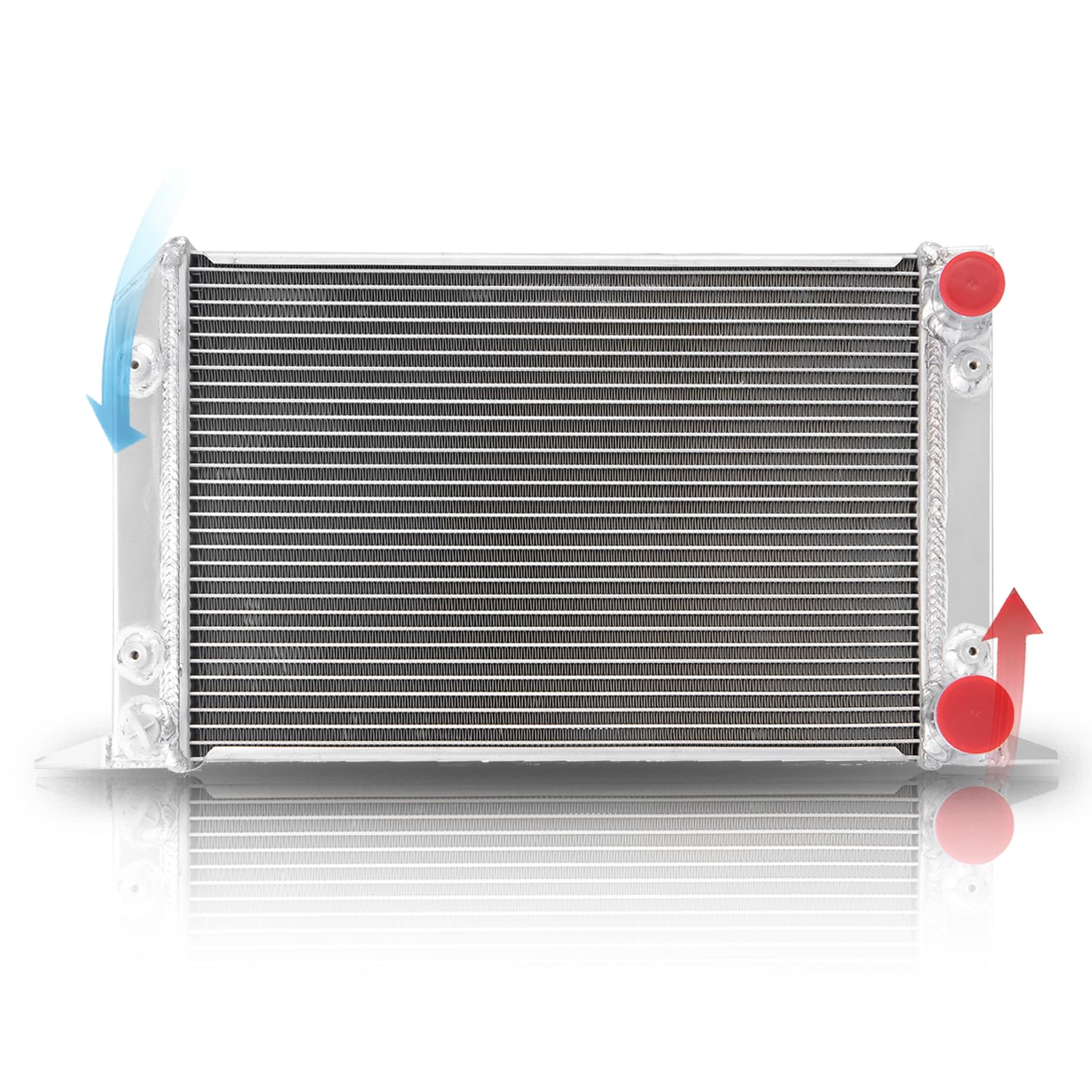 3 Row Aluminium Radiator For VW Scirocco Pro Stock Style 17-7/8" W x 12" H