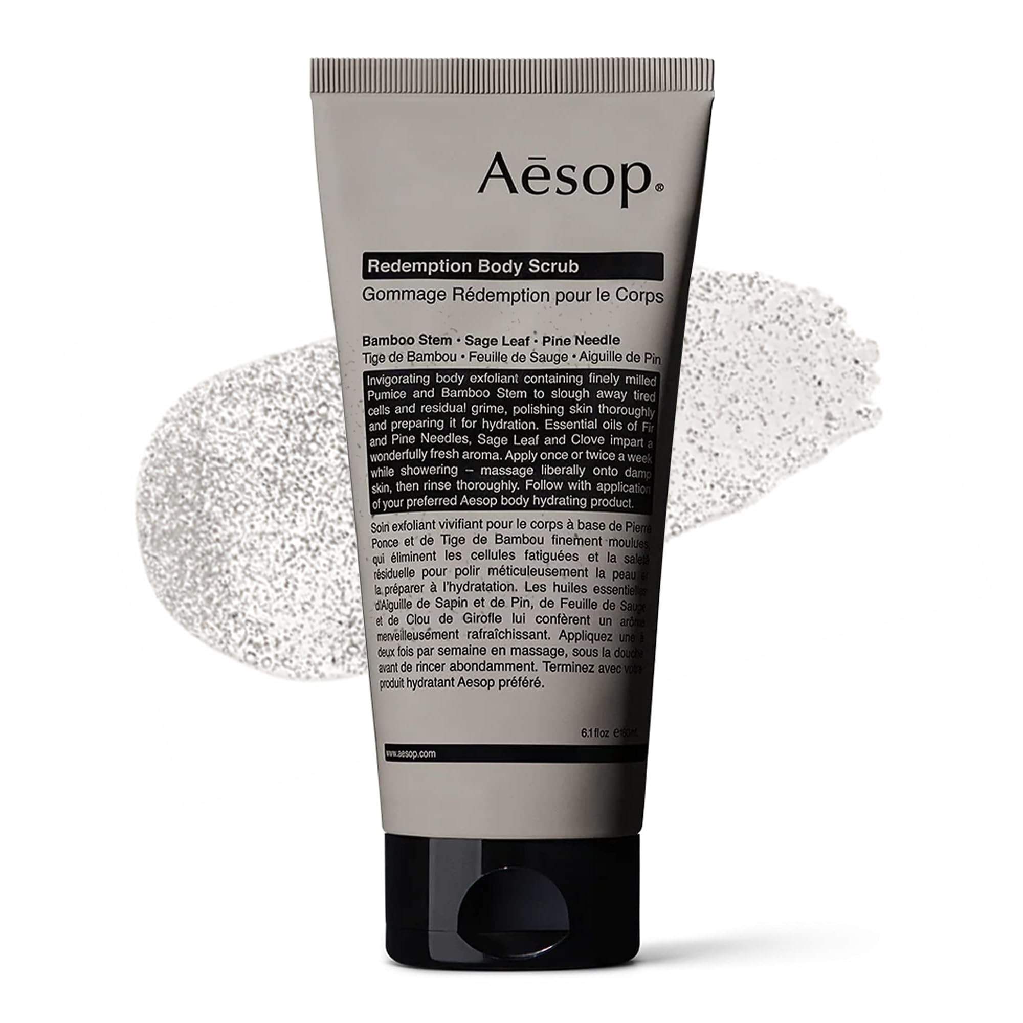 Amazon.com : Aesop Redemption Body Scrub | Fine-Grain Exfoliating