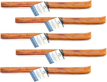 Barkworthies Odor Free Double Cut Bully Stick 12"