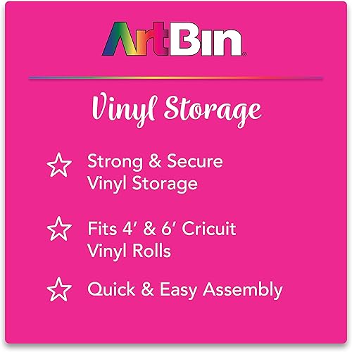 Miniatura 15 de ArtBin - Torre de almacenamiento (12 rollos de vinilo), color blanco