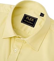 Vista 50 de Alimens & Gentle - Camisas de vestir con bolsillo y manga corta, de color liso y sin arrugas, estilo casual con botones, para hombres