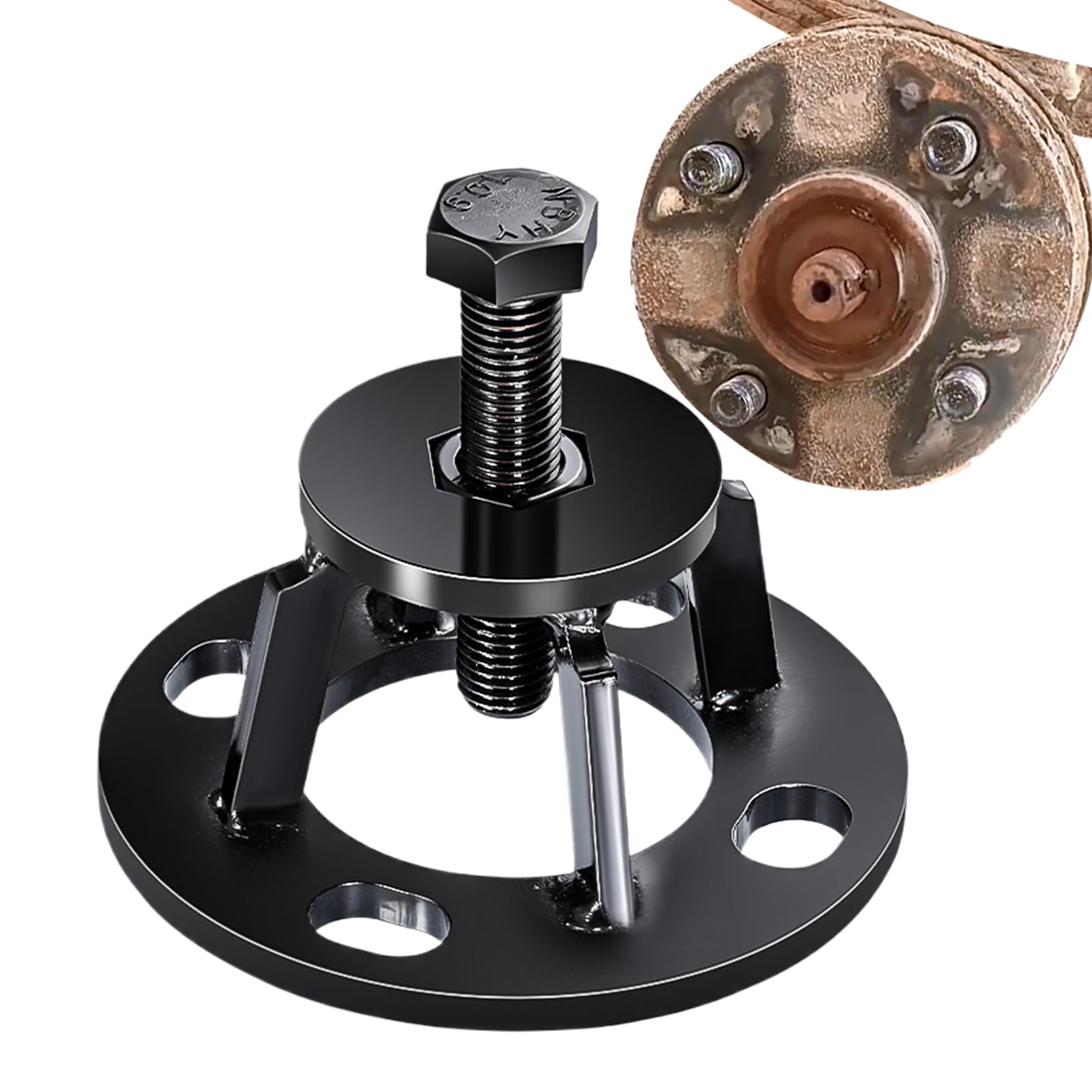 Extracteur De Moyeu,Arrache-Moyeu | Pour Le Démontage L Extraction Et L Installation Des Moyeux De Voitures Motos Et Camions Lors De La Maintenance Et Du Nettoyage En Atelier