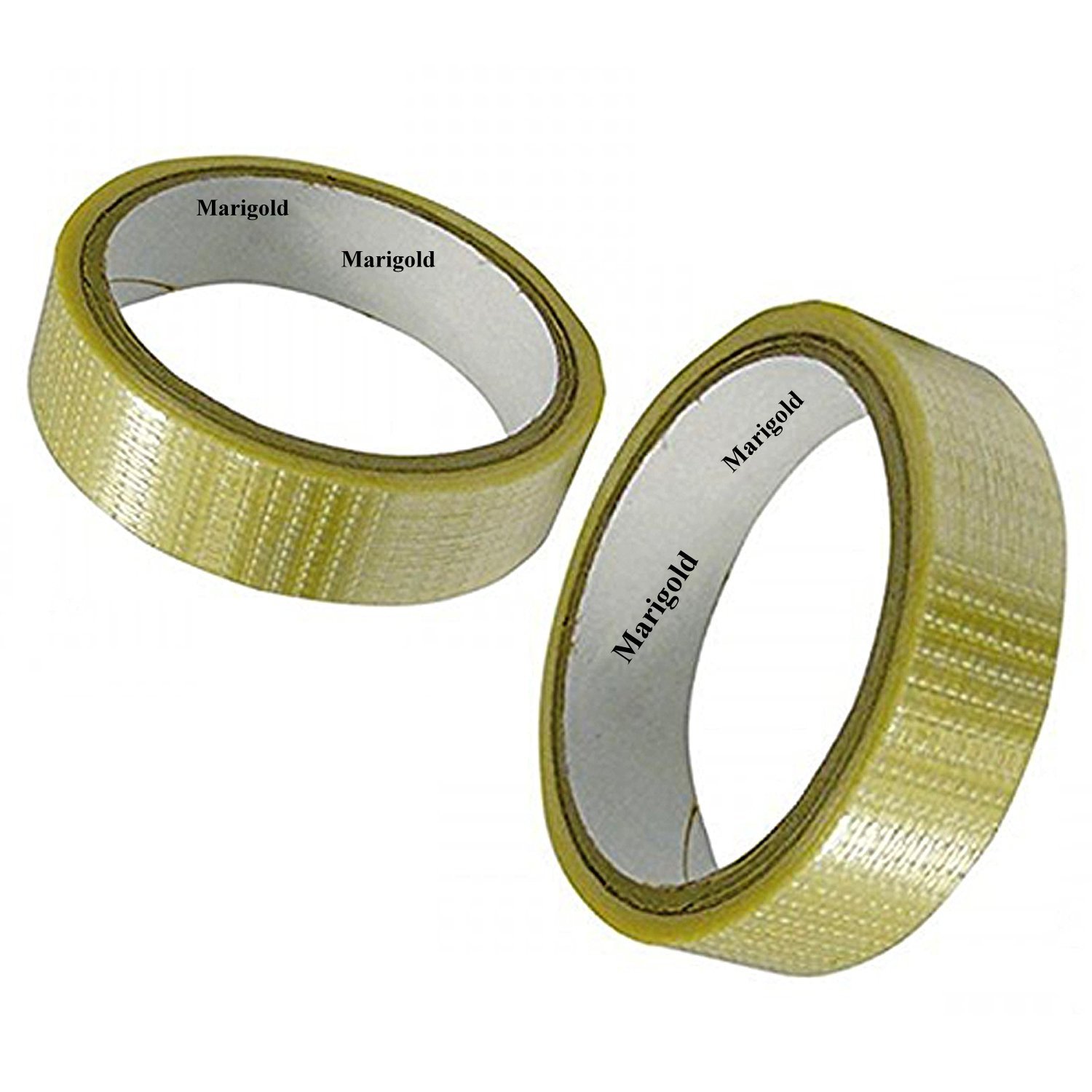 Marigold Fiber Tape Size 1 Inch X 10Meter for Edges and Repair