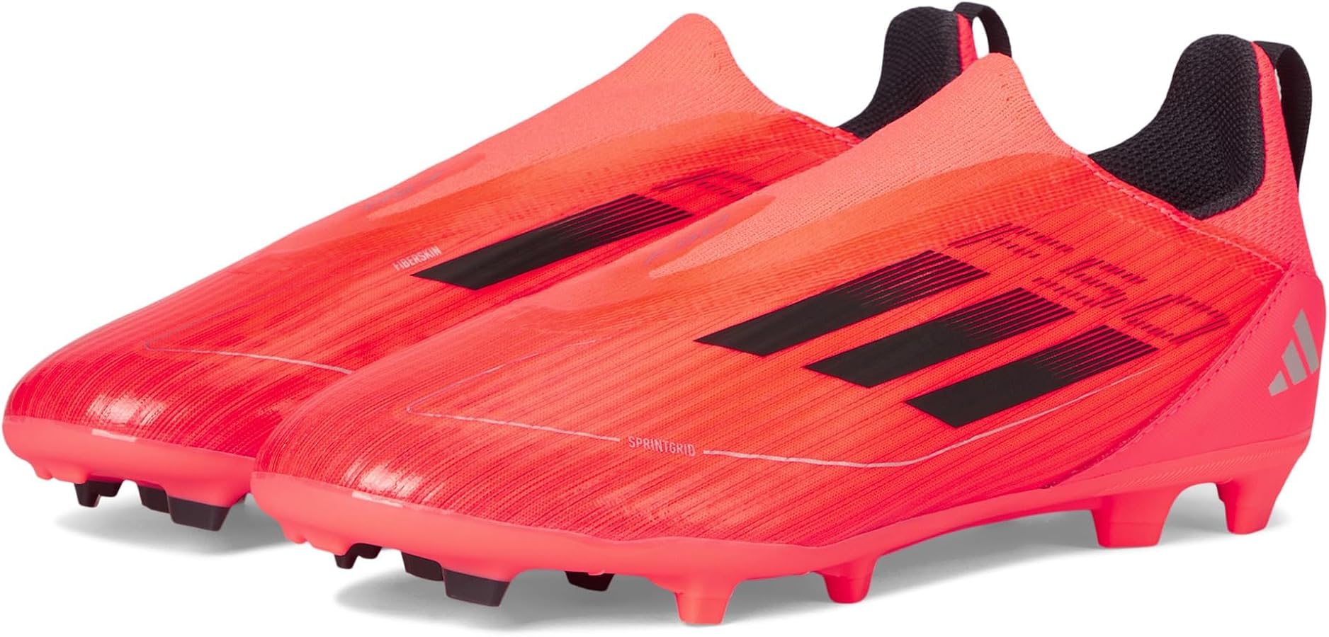 F50FG 紐なし26.0cm F50 サッカーシューズ グレー/ネイビー 紐なし adidas サッカー