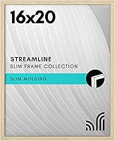 Vista 74 de Americanflat - Portarretratos de 24x30 pulgadas con plexiglás pulido, colección Streamline, marco de fotos con borde delgado para exhibir en pared