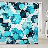 Vista 10 de Cortina de ducha de calavera de toro, cortina de baño rústica retro con estampado de piel de vaca occidental, diseño de herradura, girasoles