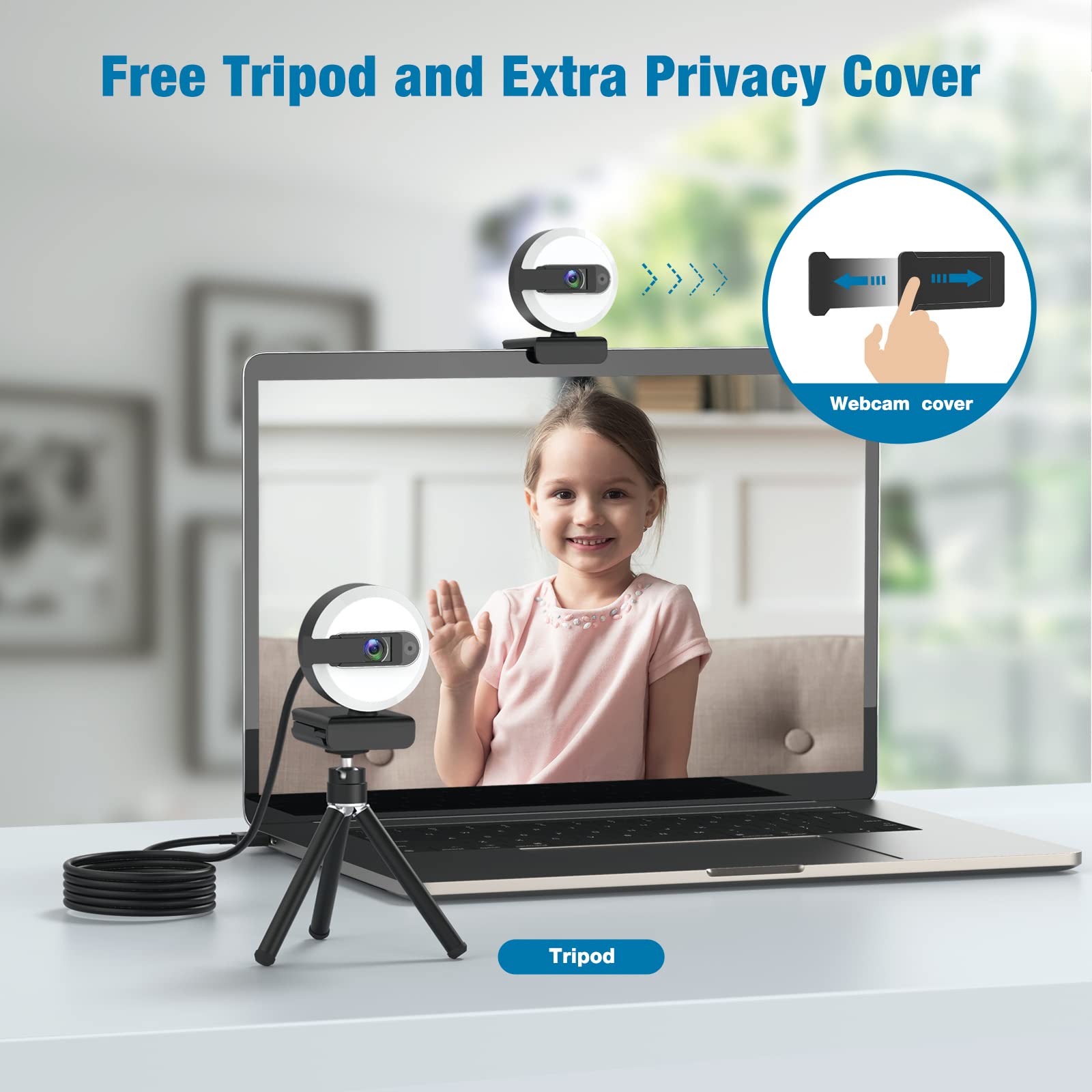 Logitech Brio 4K Webcam With Remote & Dual Mics - 48MP Sony Sensor, 85 ...