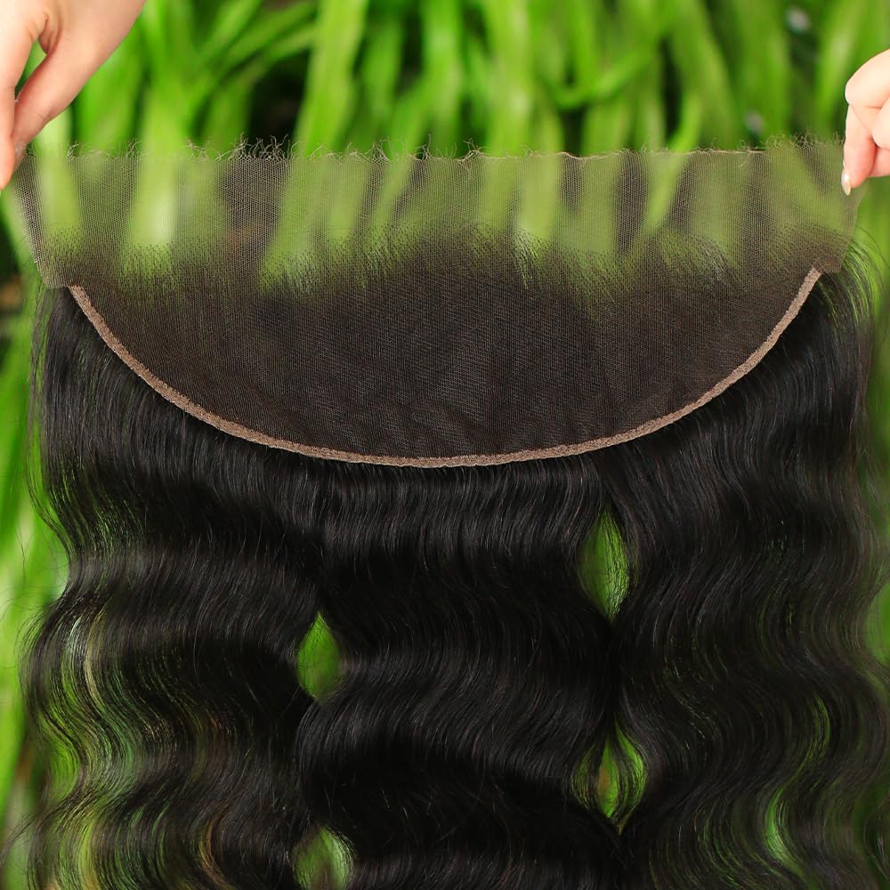 Real HD Lace Body Wave Brazilian Virgin Human Hair