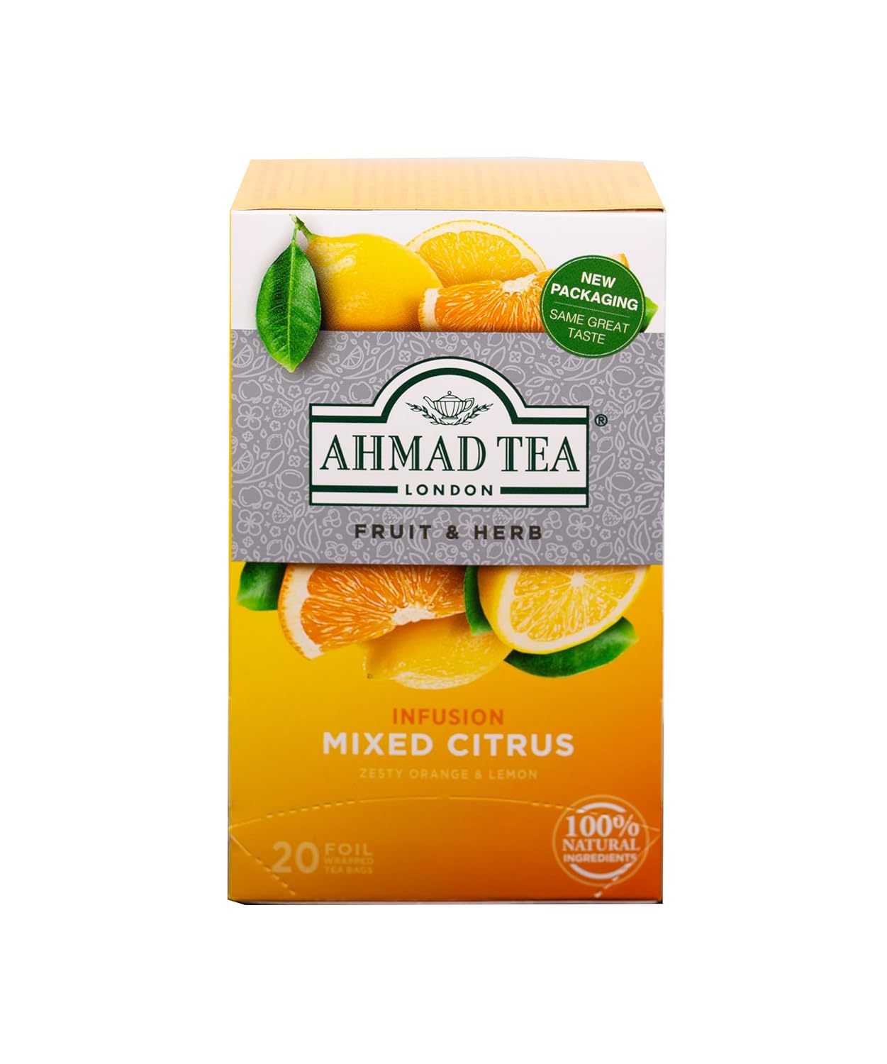 Ahmad Tea, Mixed Citrus, 20 Count (Pack of 6)