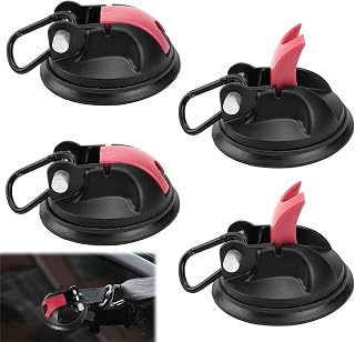 Saugnapf Haken 4 Stück Saugnapf Camping Set, Saughaken Extra Stark