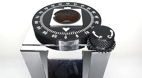 Miniatura 6 de Eureka Mignon Grinder Setting Adjustment Dial Knob - Accurately Switch Between Grind Sizes