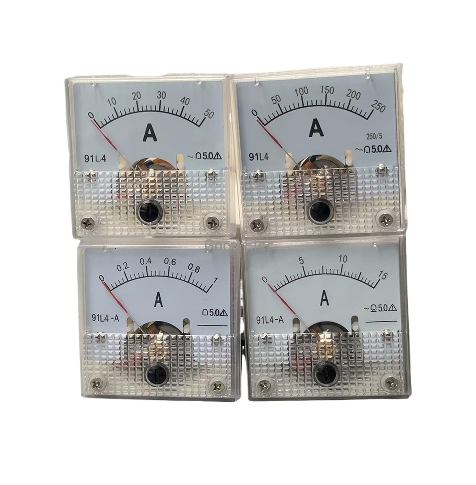 Ampèremètre à aiguille 91L4-A pour surveiller la consommation de votre atelier électrique