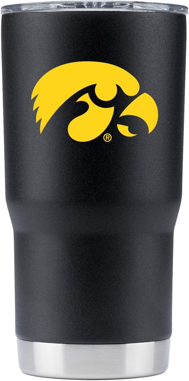 GTS Gametime Sidekicks Iowa 20oz Black Stainless Steel Tumbler