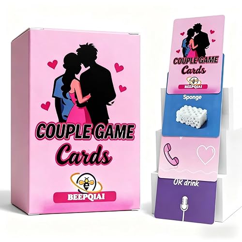 Zuukhard 2026 Couples Q&A Games for Adults - 104 Cards
