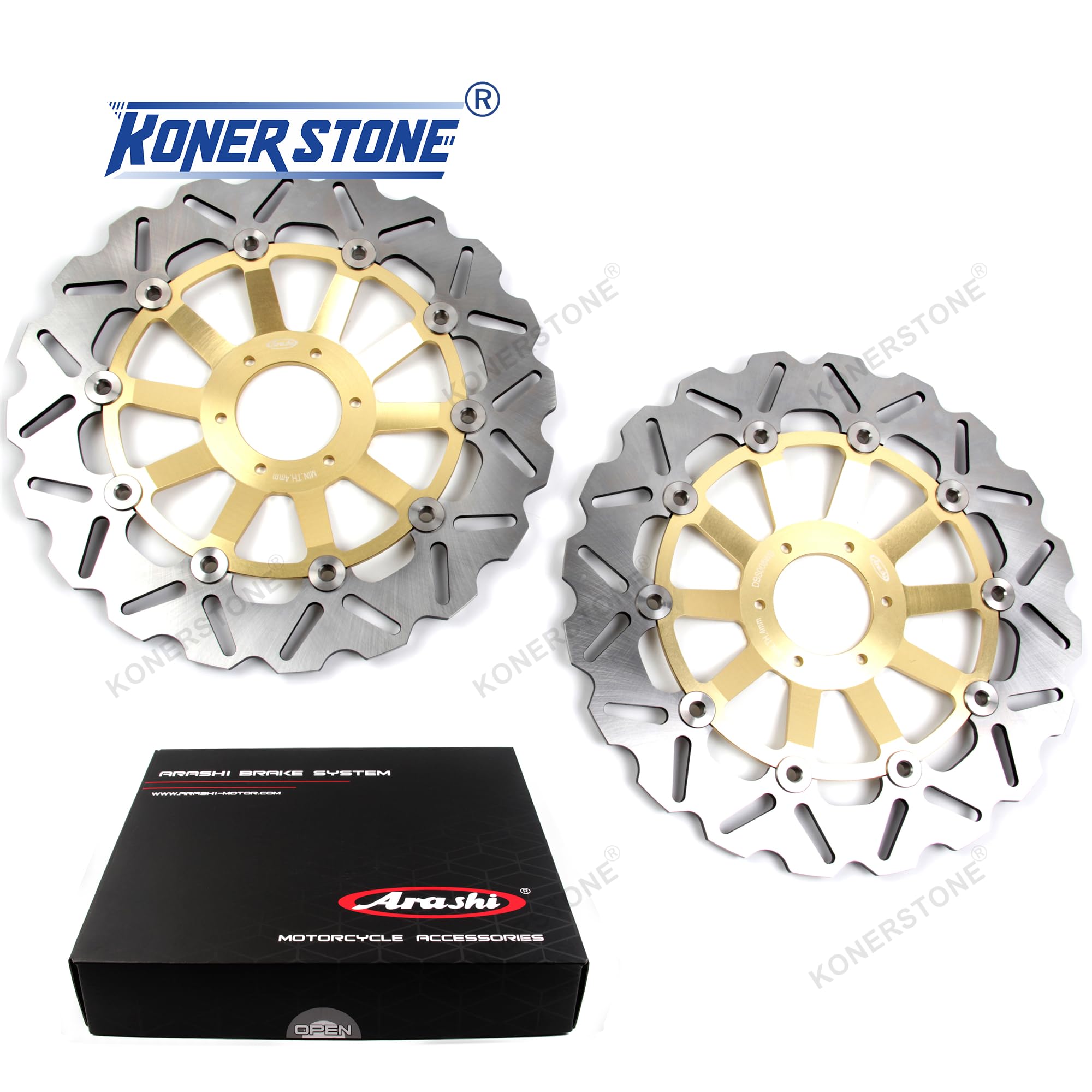 Vordere und hintere Bremsscheiben Rotoren für Honda CBR900RR 1994-1997 Zubehör für Motorräder CBR 900 RR CBR900 900RR 94 1995 1996 97 CB400N VTR1000R Gold