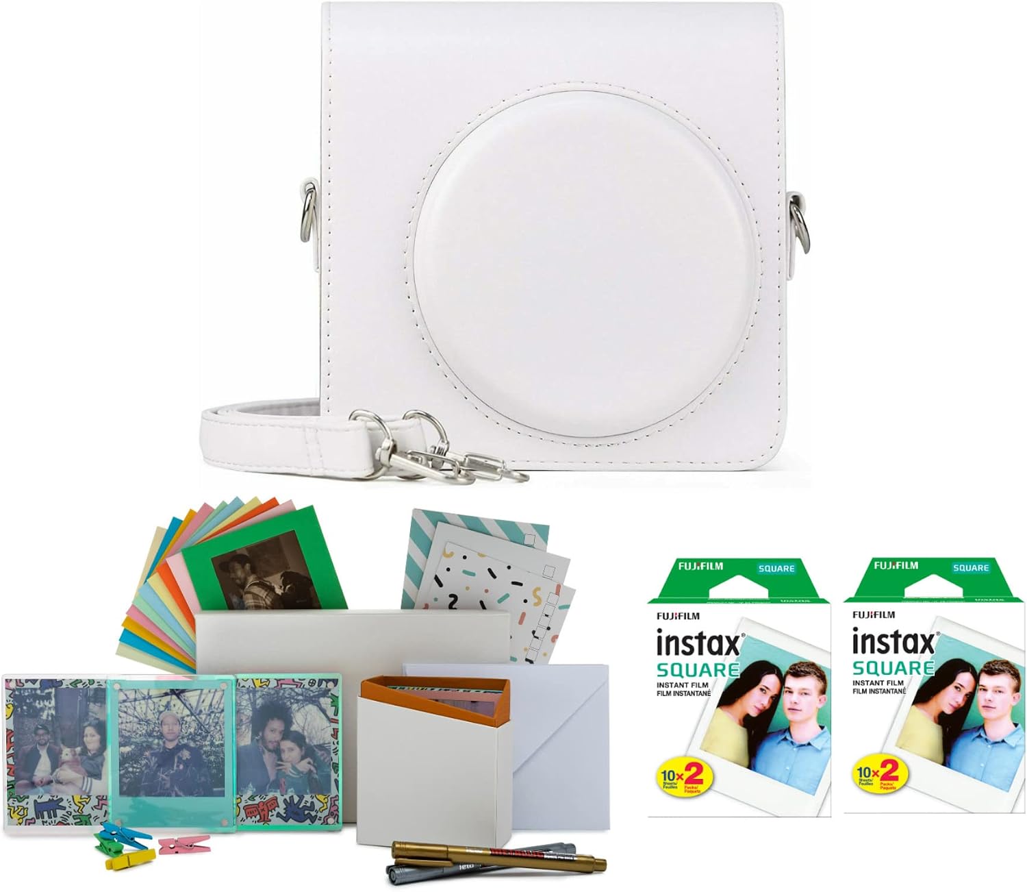 Película Instantánea Fujifilm Instax Square Twin Pack