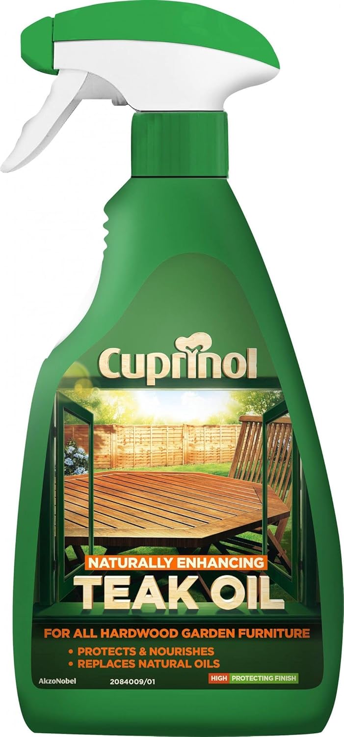 Cuprinol Teak Oil Aerosol 500ml Amazon.it Fai da te