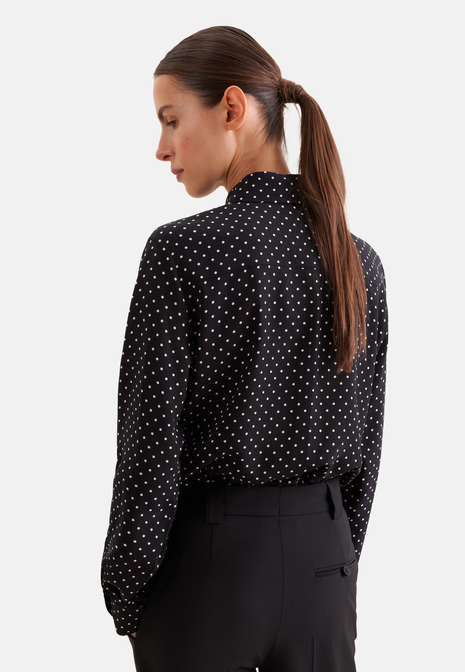 Seidensticker Damen Regular Fit Langarm Bluse
