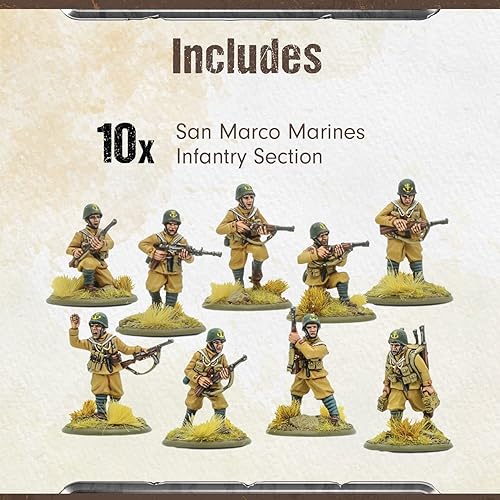 Vista 7 de Wargames Delivered - Miniaturas de acción de pernos de Warlord Games - Conjunto de sección de infantería del ejército francés, miniaturas