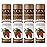 Badger Creamy Cocoa Cocoa Butter Lip Balm, Long Lasting Hydrating Lip Moisturizer, Fair Trade, Large Size Stick, 100% Organic Lip Care, 4-pack