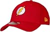 Gorra New Era The Flash Símbolo Clásico Color Block 39Thirty ajustada, Rojo, Small 1