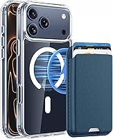 Vista 29 de Funda magnética para iPhone 12 Pro Max con cartera desmontable, compatible con MagSafe, soporte para tarjeta de crédito con funda protectora delgada