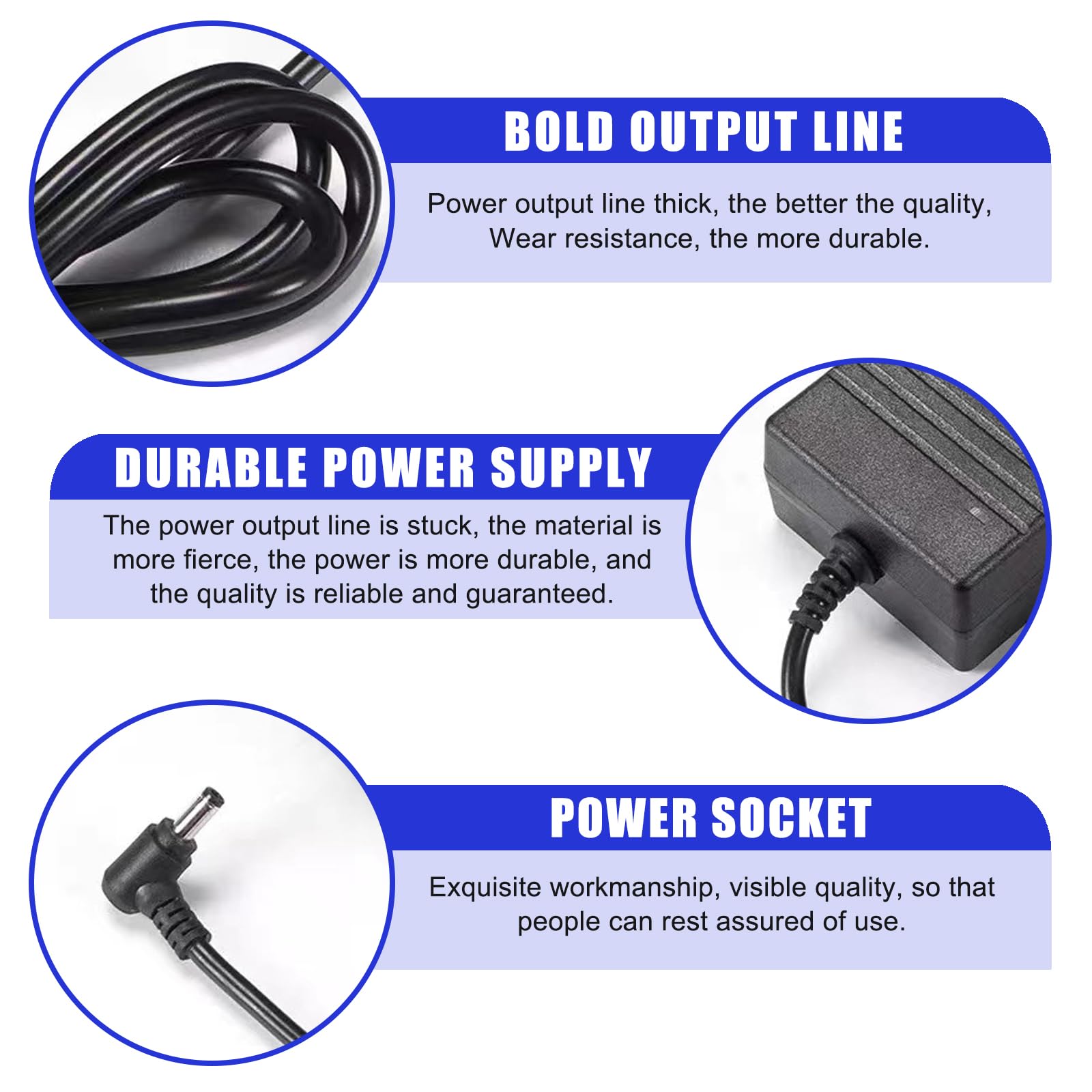 Adapter sieciowy 24 V 6 A 144 W, AC 100-240 V do DC 24 V adapter sieciowy transformator, uniwersalny zasilacz sieciowy z 5,5 mm x 2,5/2,1 mm DC Jack, transformator LED do taśm LED, monitora LCD