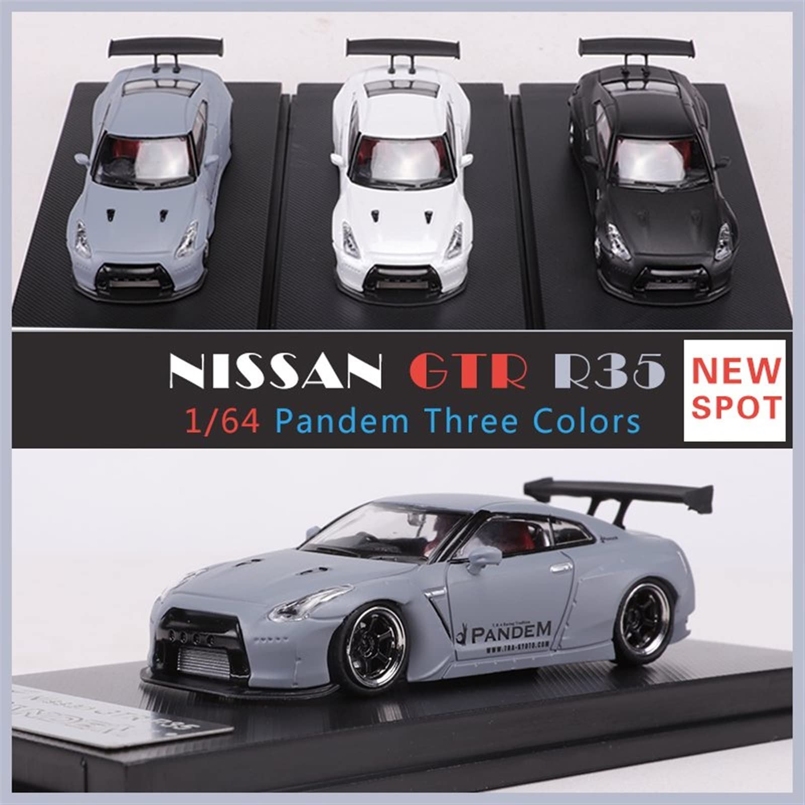 Amazon.co.jp: ミニカー スケールモデルカー 1:64 日産 GTR R35