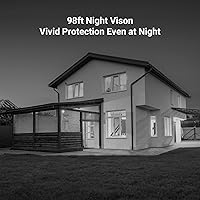 Vista 6 de Cámara de seguridad EZVIZ al aire libre, cámara WiFi panorámica, de inclinación y zoom de 1080P, zoom mixto 8× y cámara de seguridad con detección