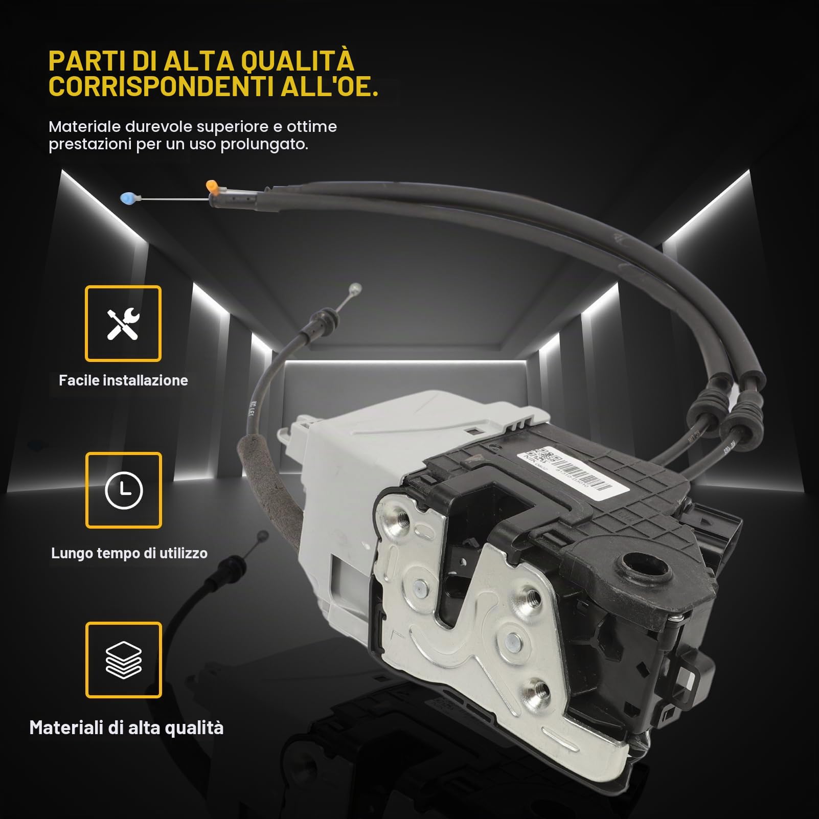 Attuatore Anteriore Sinistra 7-Polig Per H.yundai Tucson TL TLE SUV 2015-Oggi Tucson TLE SUV 2015-2016 Tucson TL SUV 2015-2019 Serratura Porta Attuatore Anteriore 81310-D3010 81310D3010