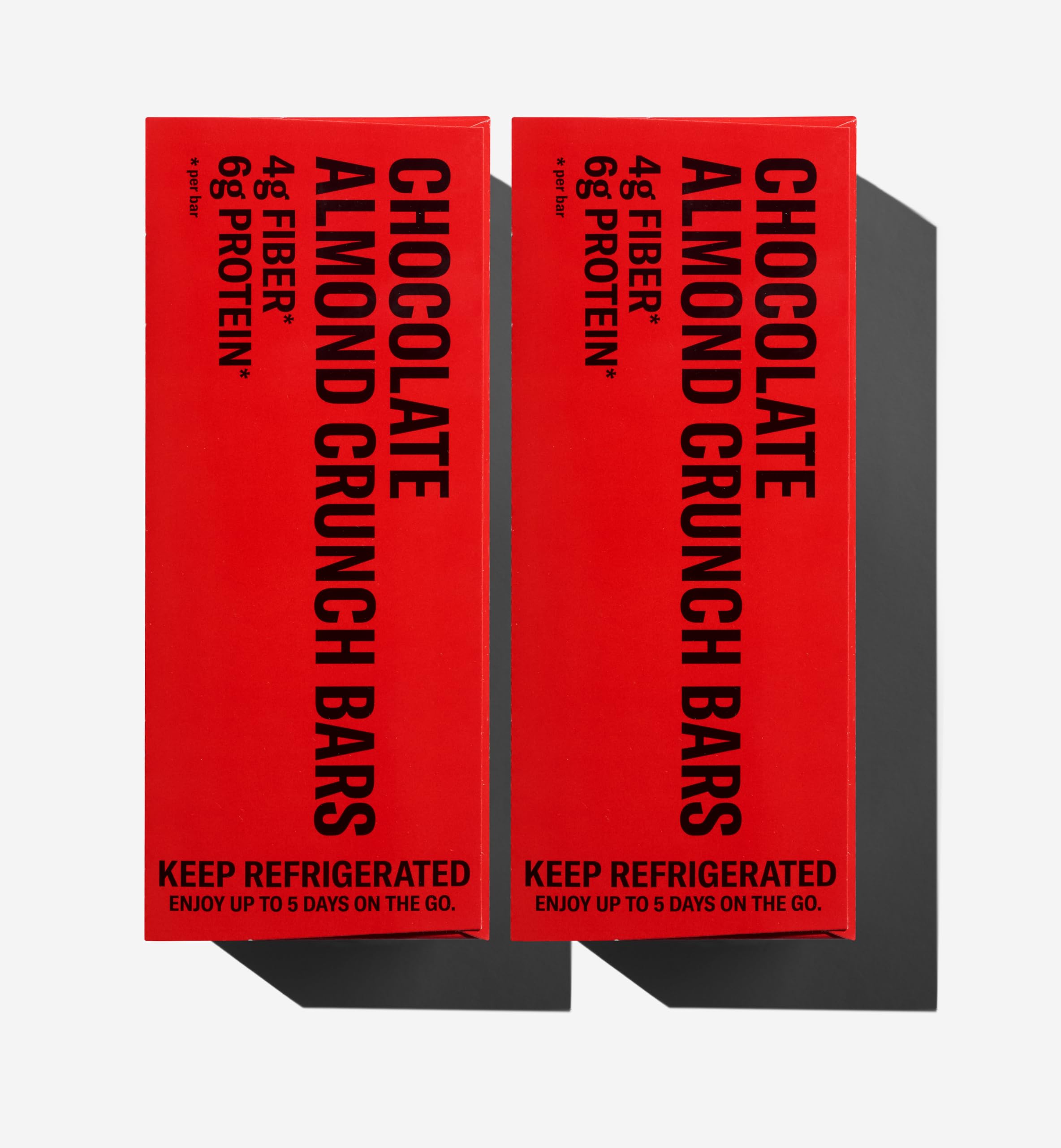 Mid-Day Squares Almond Crunch Protein Chocolate Bars, 1.16 Oz each, 2 Packs (24 Squares) | Made with Real Chocolate, 6g Plant Protein, 4g Fiber,