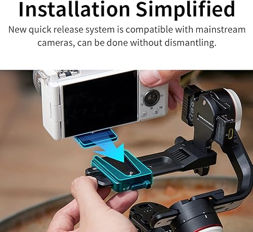 Miniatura 4 de Zhiyun Crane M3S Combo Gimbal Estabilizador para Smartphone Cámara DSLR sin espejo, cámara de acción, cardán de 3 ejes para iPhone Gopro Sony,
