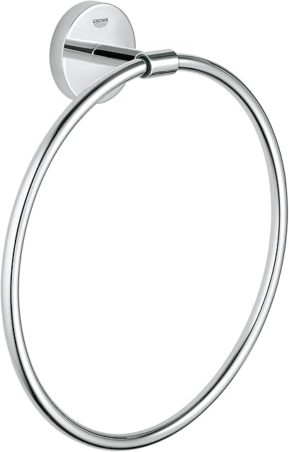 Grohe BAU Cosmopolitan Towel Ring, 40460001, Chrome