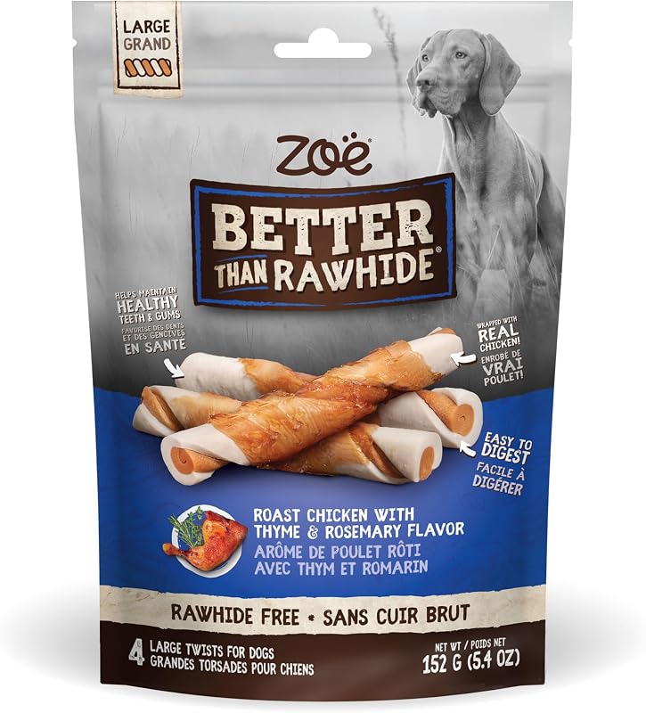Petisco mastigável para pequenos animais com frango e alecrim Zoe, 150 g