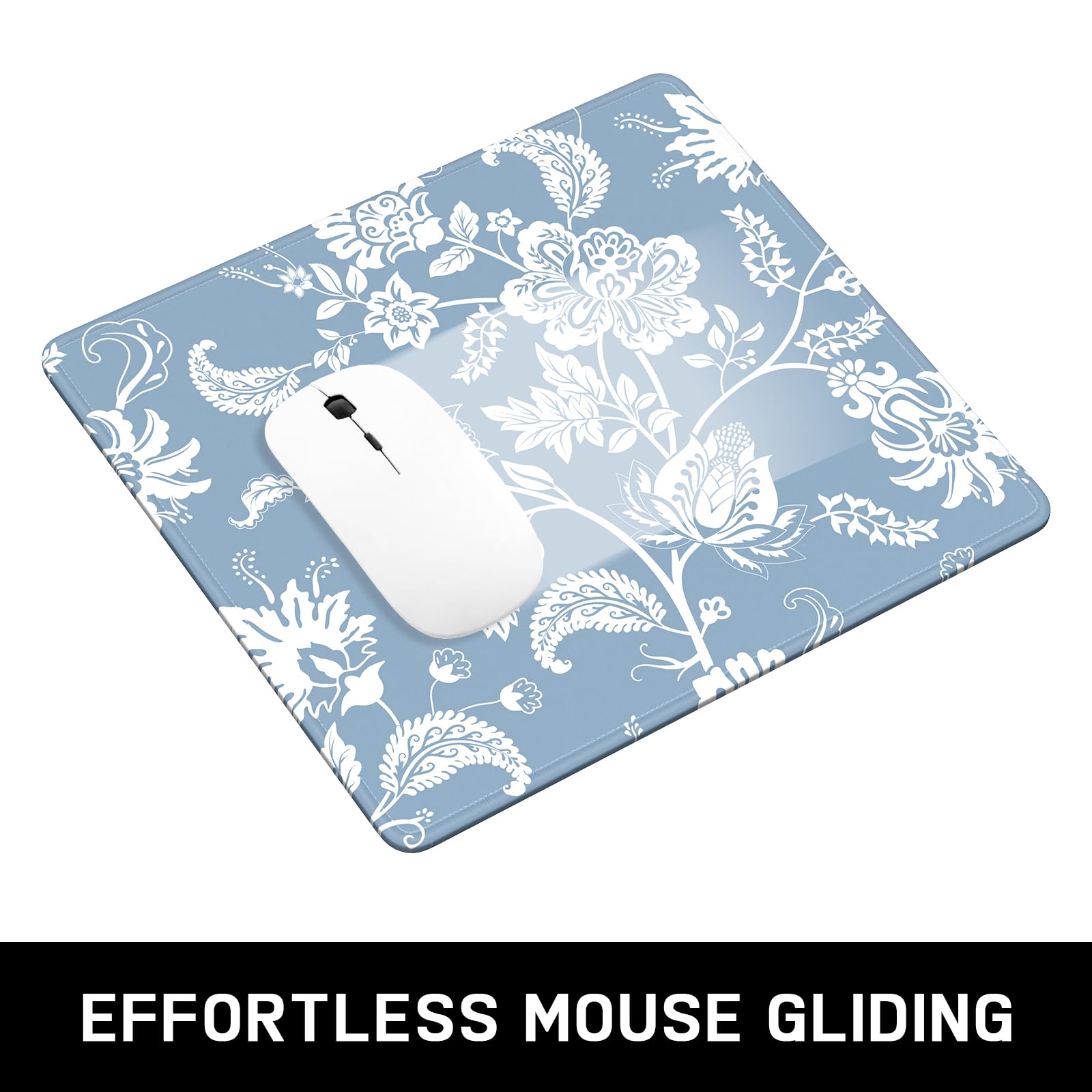 Alfombrilla De Escritorio Con Rosas Rosas Rosas Y Mariposas, Alfombrilla Grande Y Hermosa Para Mouse Con Diseno Floral De Primavera Base De Goma