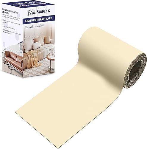 Miniatura 25 de Besezx - Kit de reparación de cuero, 1 unidad, rectangular, estilo tradicional, autoadhesivo, impermeable, resistente al desgaste, resistente a